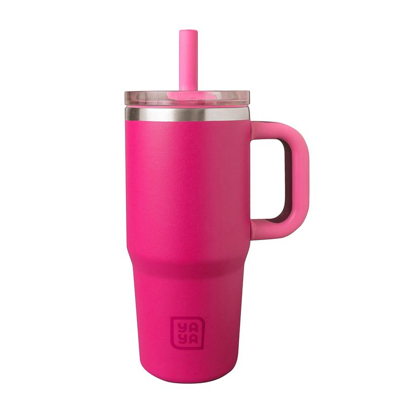 My First Travel Tumbler for Toddlers, Portable Stainless Steel Tumbler with Silicone Straw & Leak-Proof Lid, Insulated Bottle for 12+ Hrs of Cold Drinks Flask Containers