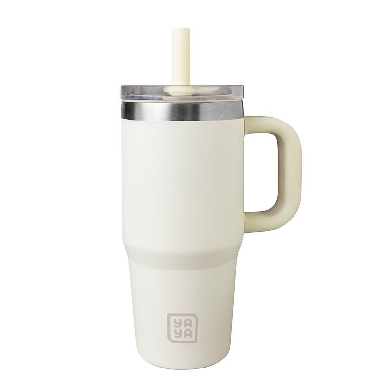 My First Travel Tumbler for Toddlers, Portable Stainless Steel Tumbler with Silicone Straw & Leak-Proof Lid, Insulated Bottle for 12+ Hrs of Cold Drinks Flask Containers