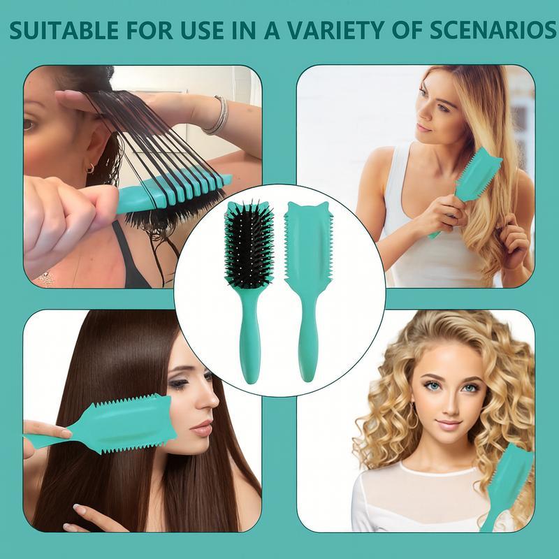 Upgraded Curl Defining Comb – Adorable Cat Ear Design, Wide Tooth Detangling Comb for Curly, Wavy & Coily Hair | Anti-Frizz, No-Pull Styling Tool for Men & Women, Perfect for Daily Use, Travel & Natural Hair Care