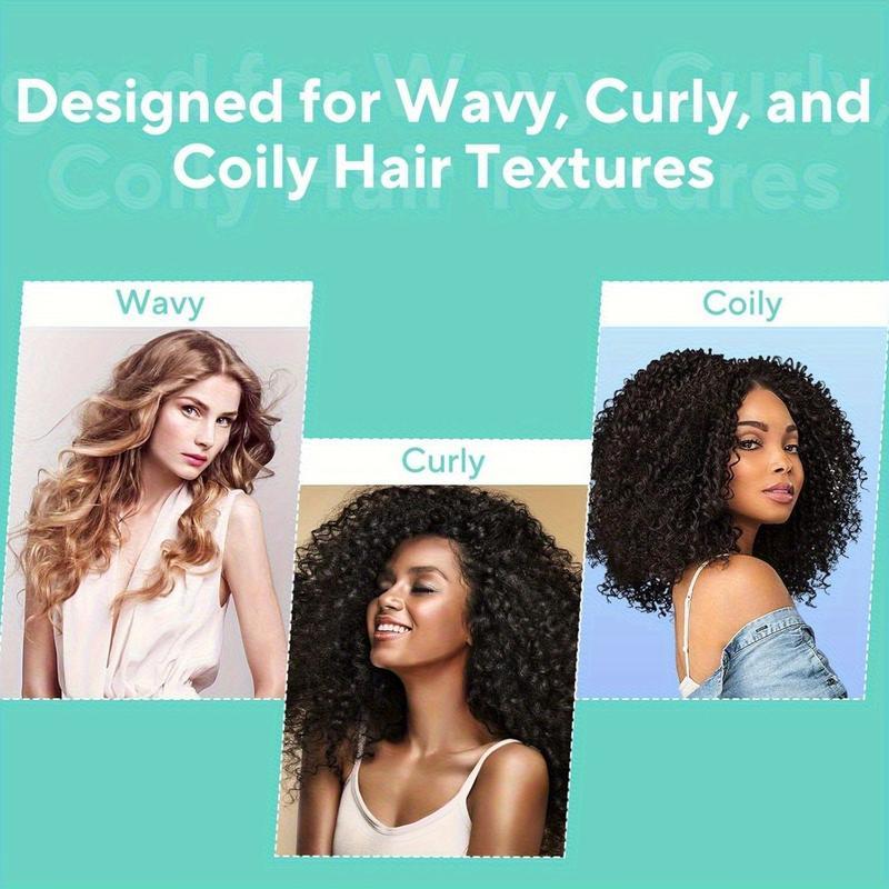 Upgraded Curl Defining Comb – Adorable Cat Ear Design, Wide Tooth Detangling Comb for Curly, Wavy & Coily Hair | Anti-Frizz, No-Pull Styling Tool for Men & Women, Perfect for Daily Use, Travel & Natural Hair Care