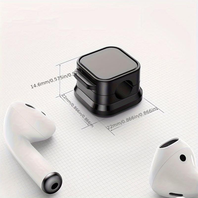 Cable Clip Organizer, 6 Counts/set Wall Mounted Cable Management Holder, Cable Organizer for Home & Office, Desk Organizer, Desk Accessories,  Room Accessories